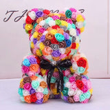 Cute Teddy Bear Rose Bear for Valentines or whatever you can think of in appreciation of Love! - ConsciousValues