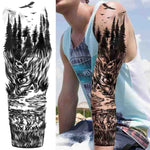 Full Arm Temporary Tattoos Sleeves For Men Women! - ConsciousValues