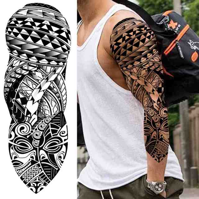 Full Arm Temporary Tattoos Sleeves For Men Women! - ConsciousValues