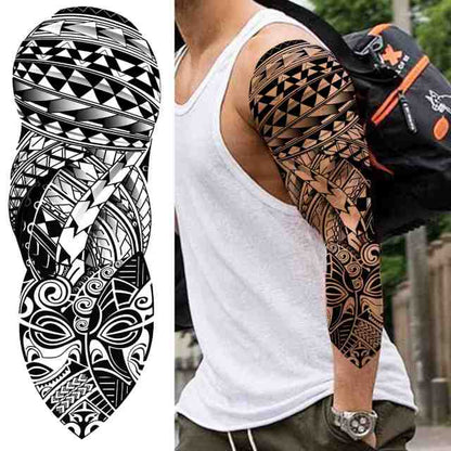 Full Arm Temporary Tattoos Sleeves For Men Women! - ConsciousValues