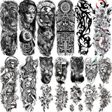 Full Arm Temporary Tattoos Sleeves For Men Women! - ConsciousValues