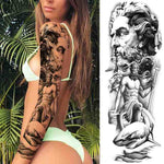 Full Arm Temporary Tattoos Sleeves For Men Women! - ConsciousValues