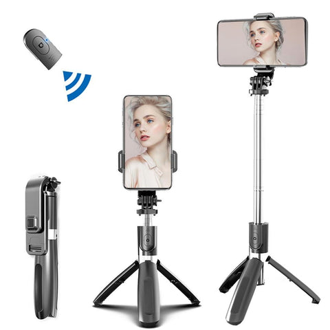 Portable Mini Flexible Tripod Selfie Stick For Mobile Phones With Bluetooth Operation Capability! - ConsciousValues