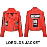 Studded PU Vegan Leather Heavy Metal Jacket for Women! - ConsciousValues