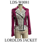 Studded PU Vegan Leather Heavy Metal Jacket for Women! - ConsciousValues