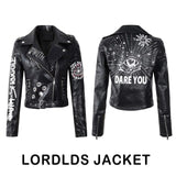 Studded PU Vegan Leather Heavy Metal Jacket for Women! - ConsciousValues