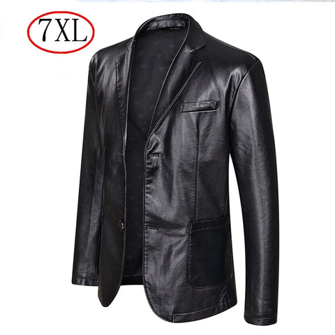 Vegan Faux Leather Men's Suit Type Jacket for Anytime Style! - ConsciousValues