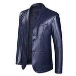 Vegan Faux Leather Men's Suit Type Jacket for Anytime Style! - ConsciousValues